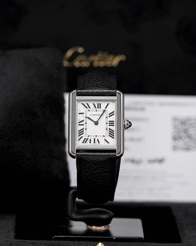 Harga Cartier Tank Solo S Silver