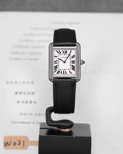 Harga Cartier Tank Solo S Silver