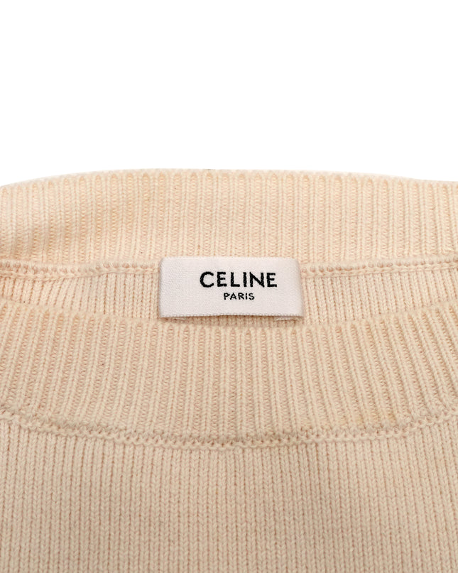 22SS STRIPED KNIT SWEATER WHITE X NAVY