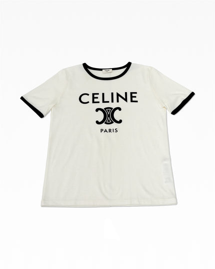 TRIOMPHE COTTON T-SHIRT WHITE