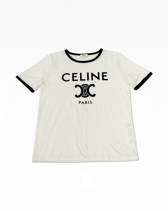 TRIOMPHE COTTON T-SHIRT WHITE