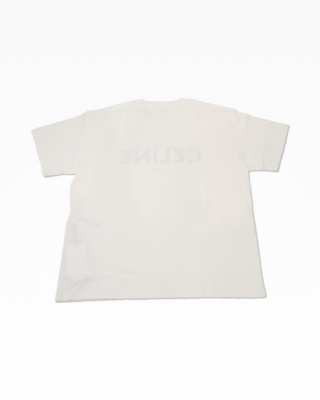 LOOSE T-SHIRT IN COTTON JERSEY WHITE - SIZE L