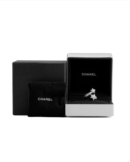 COMÈTE GÉODE RING 18K WHITE GOLD WITH DIAMONDS - SIZE 53 (2017)