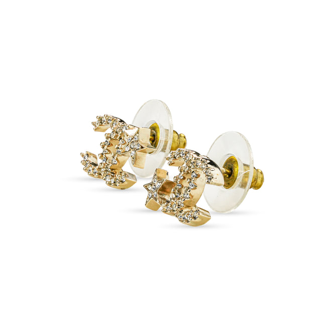 CC EARRINGS C22S STAR DIAMOND STUD