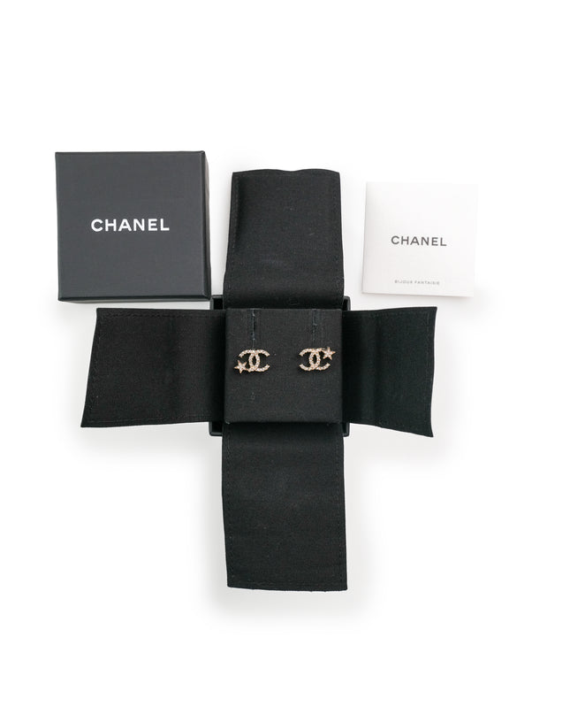 CC EARRINGS C22S STAR DIAMOND STUD