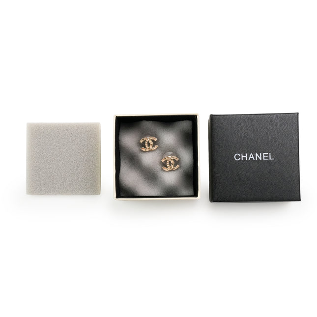 EARRINGS CC MATTE GHW