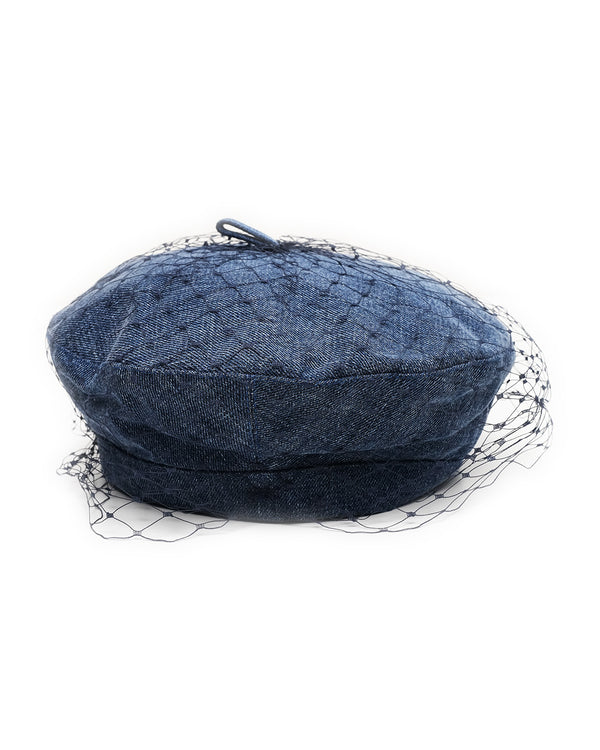 Christian Dior Beret Denim