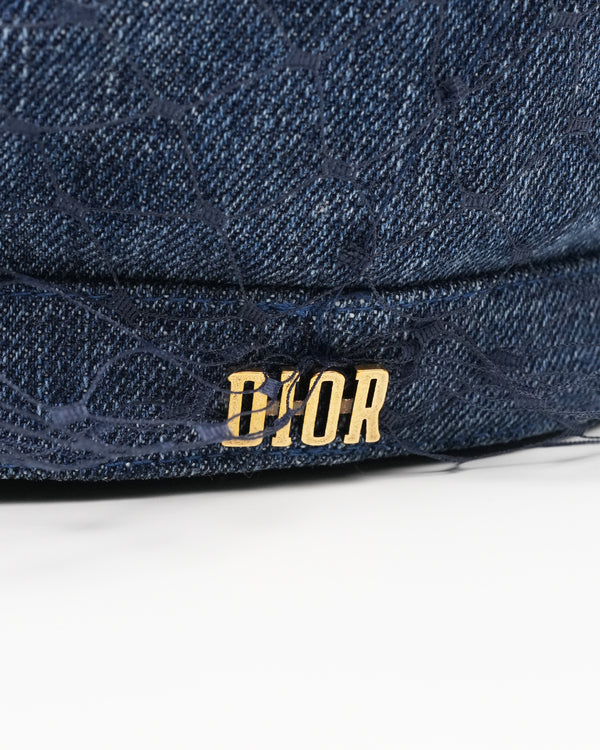 Christian Dior Beret Denim