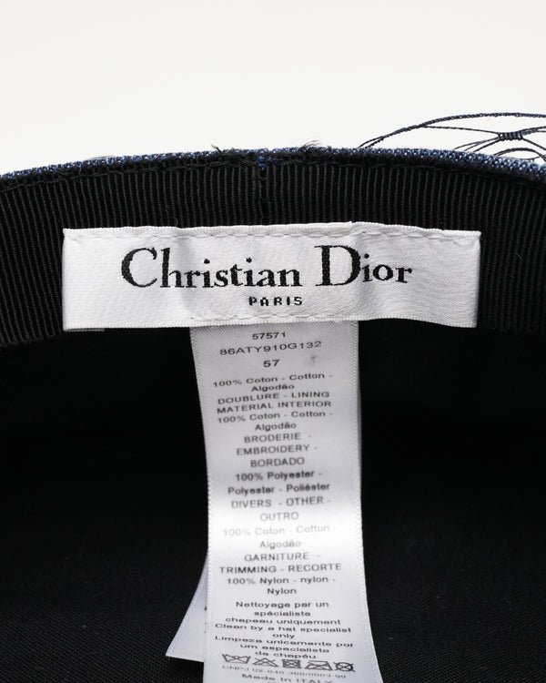Christian Dior Beret Denim