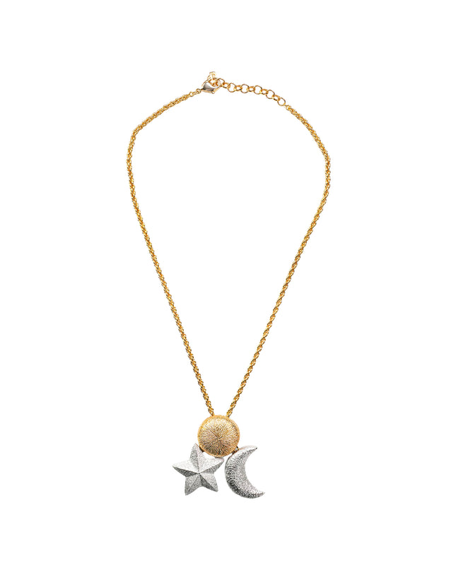 NECKLACE SUN STAR MOON