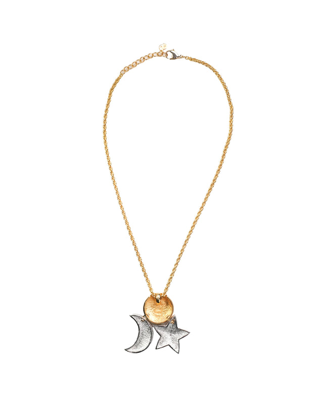 NECKLACE SUN STAR MOON