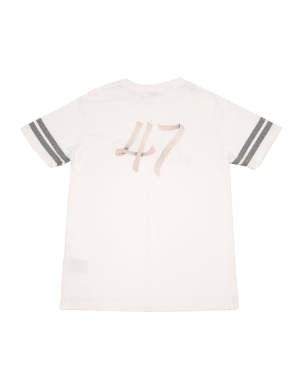 LOGO WHITE X GRAY SIZE M