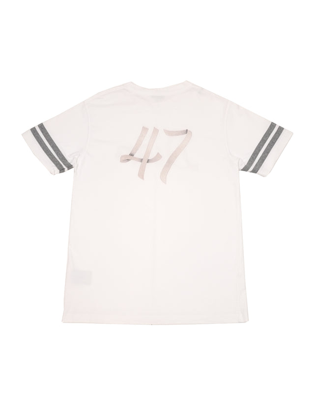 LOGO WHITE X GRAY SIZE M