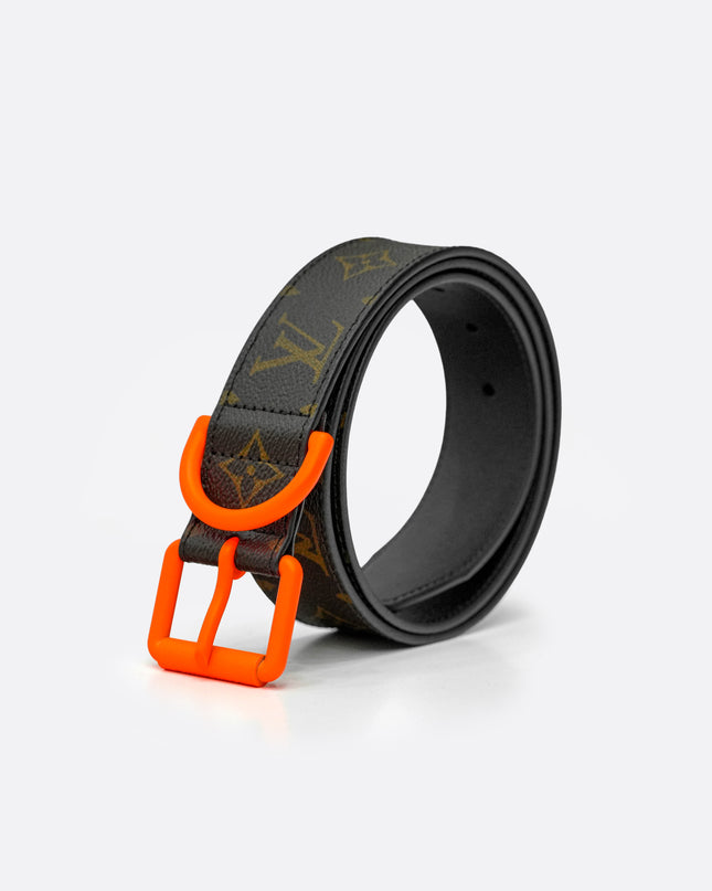 MONOGRAM SOLAR REY BELT ORANGE BUCKLE 2018