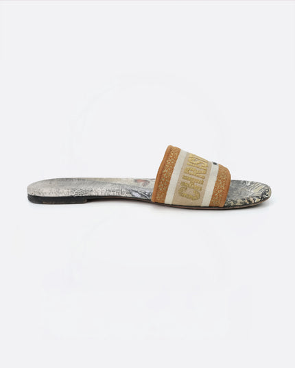 SANDALS SIZE 37 LADIES MULTICOLOR