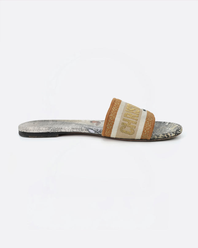 SANDALS SIZE 37 LADIES MULTICOLOR