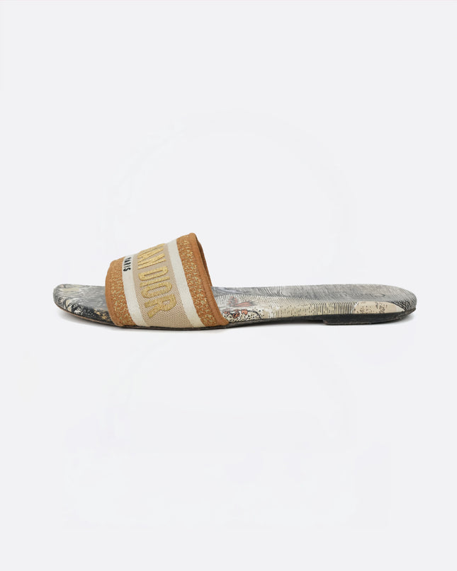 SANDALS SIZE 37 LADIES MULTICOLOR