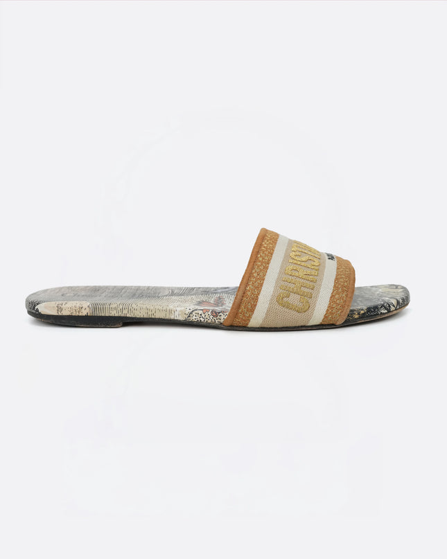 SANDALS SIZE 37 LADIES MULTICOLOR