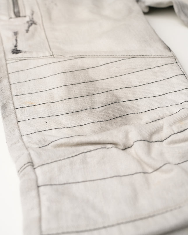 RIPPED BIKER JEANS SIZE 29
