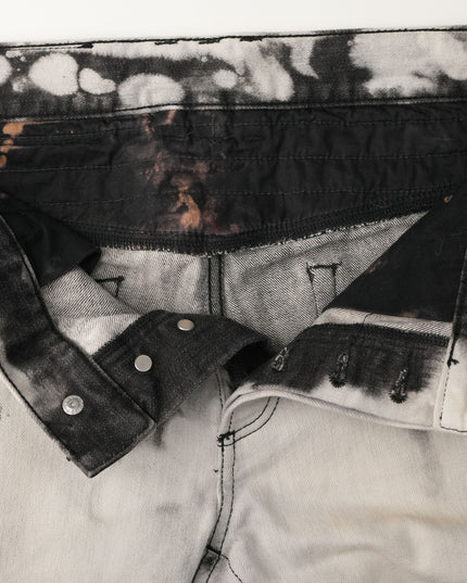 RIPPED BIKER JEANS SIZE 29