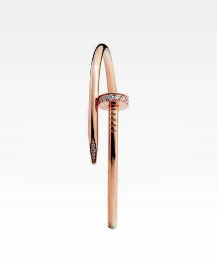 JUSTE UN CLOU BRACELET 18K ROSE GOLD WITH DIAMOND (2021) – SIZE 18