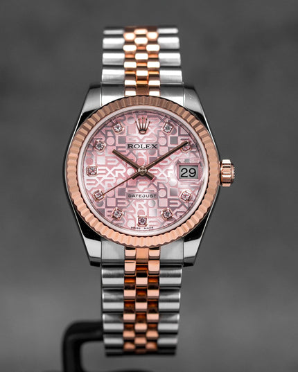 Datejust Rosegold Pink Indonesia