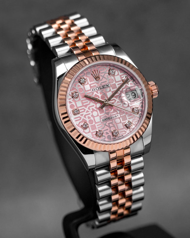 Datejust Rosegold Pink Indonesia