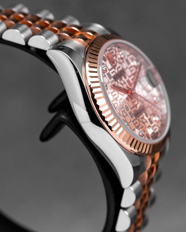 Datejust Rosegold Pink Indonesia