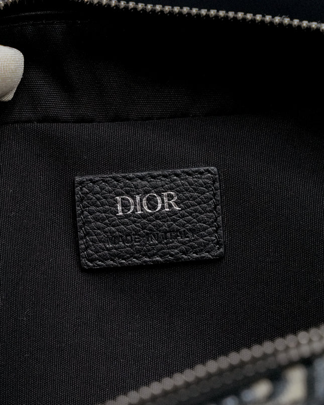 OBLIQUE SAFARI SHOULDER BAG NAVY BLUE