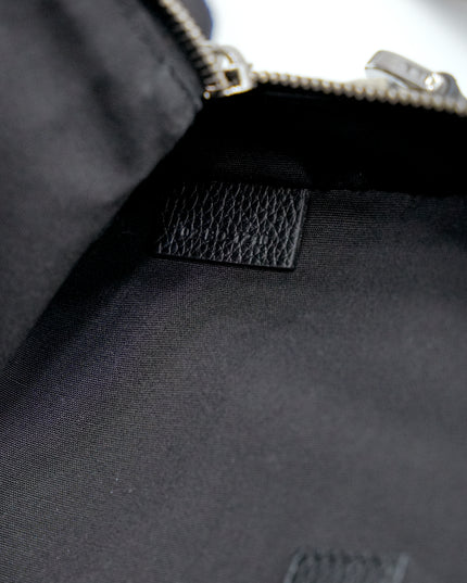 OBLIQUE SAFARI SHOULDER BAG NAVY BLUE