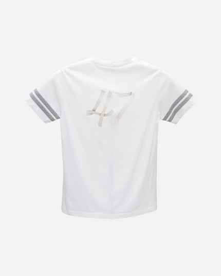 LOGO WHITE X GRAY SIZE M