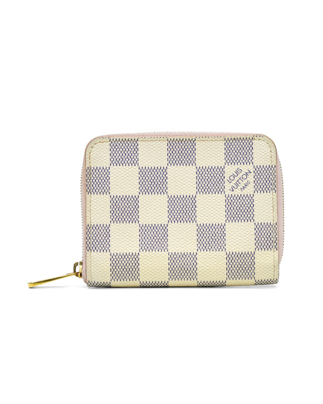 DAMIER AZUR ZIPPY COIN PURSE
