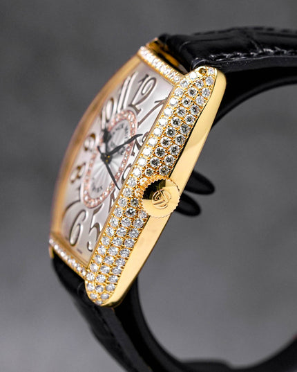 MASTER OF COMPLICATIONS CURVEX RELIEF YELLOWGOLD DIAMOND SILVER DIAL (2011)