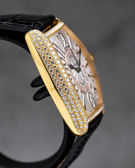 MASTER OF COMPLICATIONS CURVEX RELIEF YELLOWGOLD DIAMOND SILVER DIAL (2011)