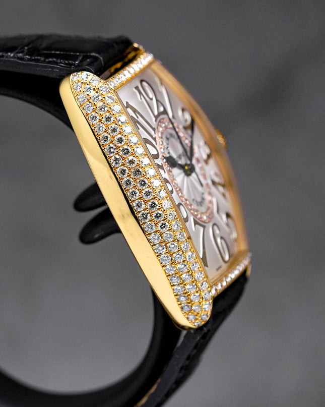 MASTER OF COMPLICATIONS CURVEX RELIEF YELLOWGOLD DIAMOND SILVER DIAL (2011)