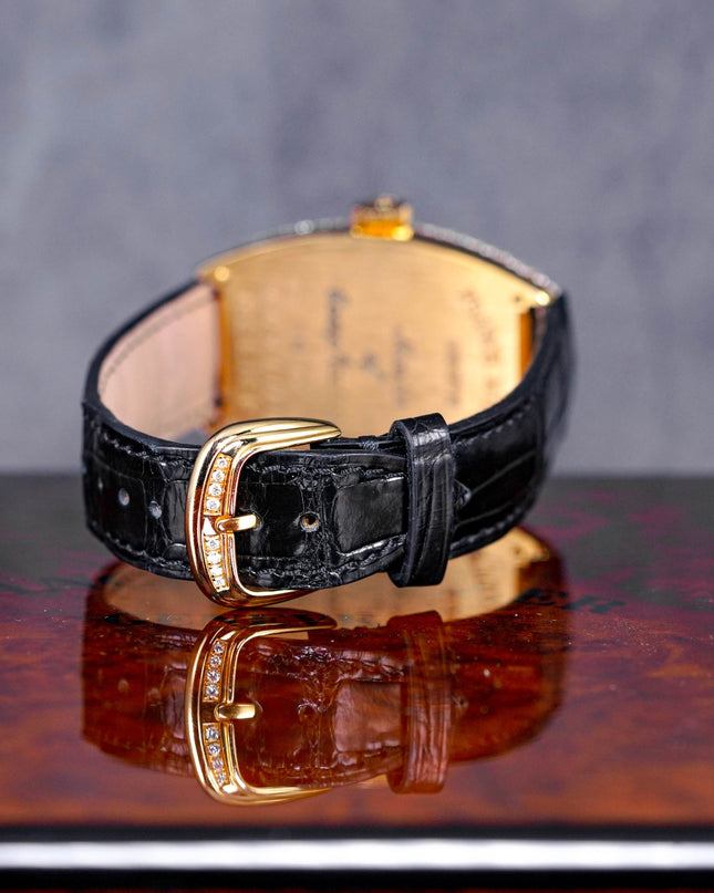 MASTER OF COMPLICATIONS CURVEX RELIEF YELLOWGOLD DIAMOND SILVER DIAL (2011)