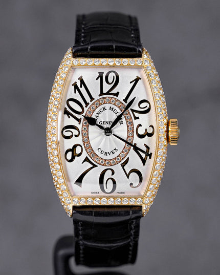 MASTER OF COMPLICATIONS CURVEX RELIEF YELLOWGOLD DIAMOND SILVER DIAL (2011)