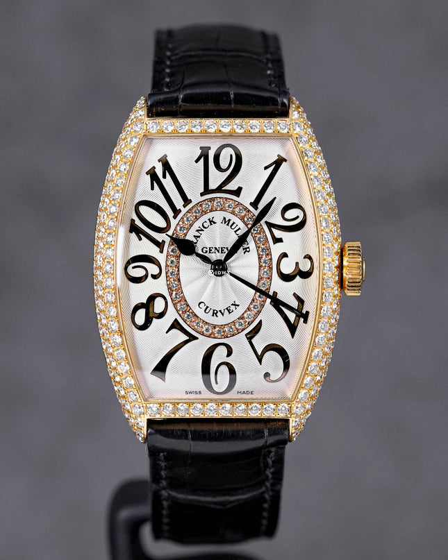 MASTER OF COMPLICATIONS CURVEX RELIEF YELLOWGOLD DIAMOND SILVER DIAL (2011)