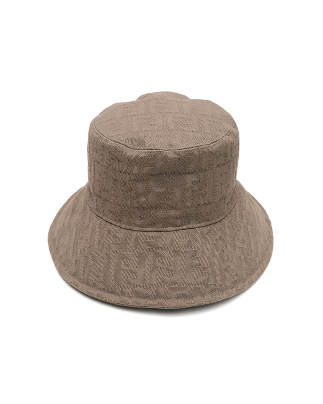 Fendi Zucca Bucket Hat Brown