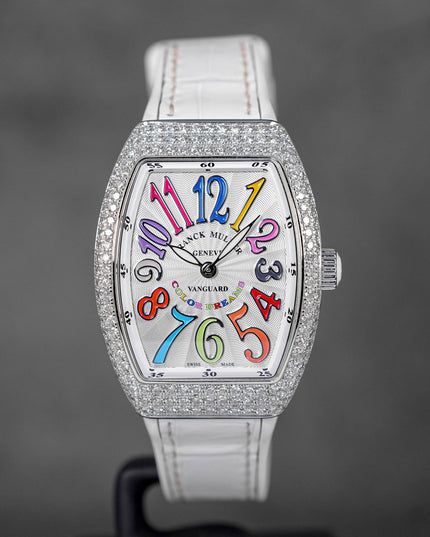 Harga Franck Muller V32 White Color of Dream Diamond