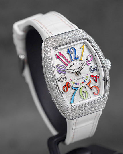 Harga Franck Muller V32 White Color of Dream Diamond