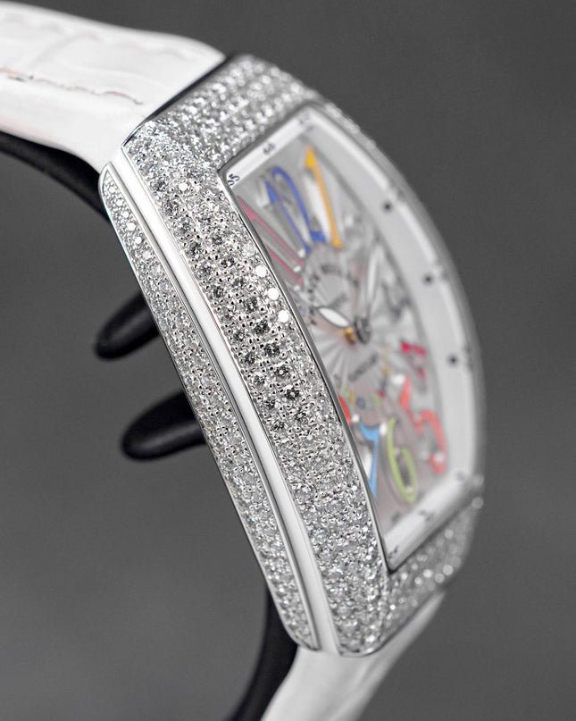 Harga Franck Muller V32 White Color of Dream Diamond