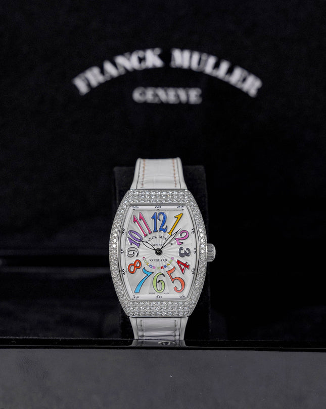 Harga Franck Muller V32 White Color of Dream Diamond