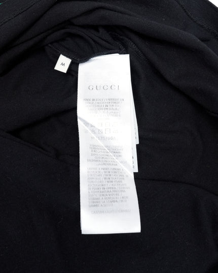 FAKE/NOT PRINT T-SHIRT BLACK SIZE M