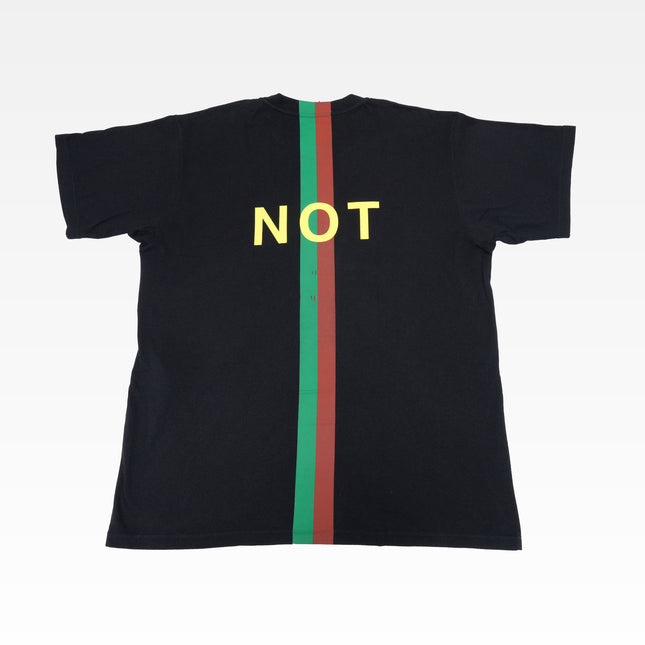 FAKE/NOT PRINT T-SHIRT 'BLACK'