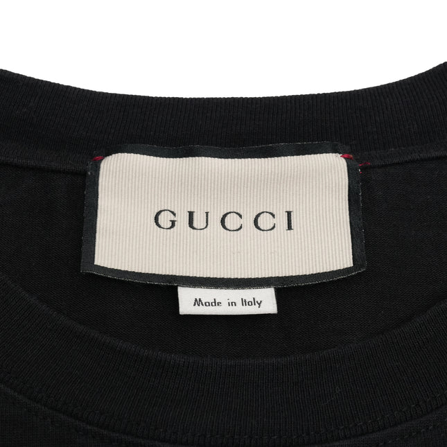Gucci Brand T-Shirt Black