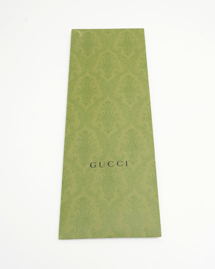 GUCCISSIMA NECKTIE SILK NAVY X BLUE