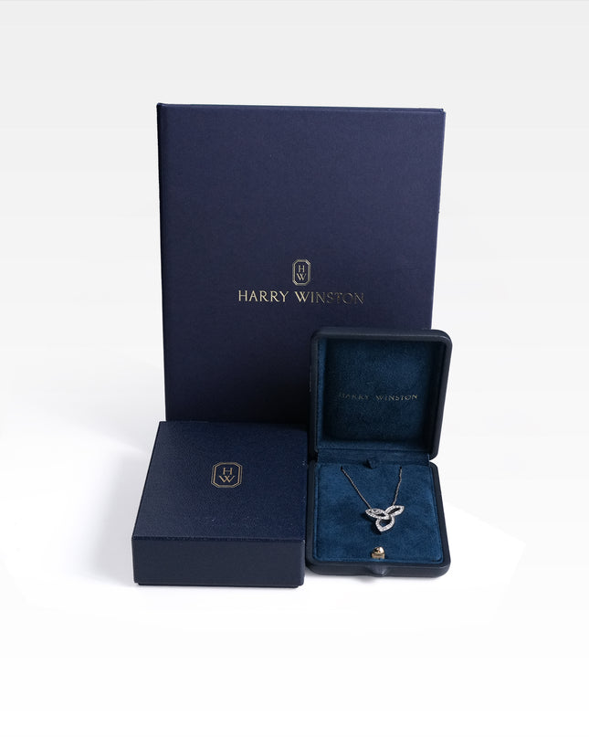 LILY CLUSTER DIAMOND PENDANT LARGE