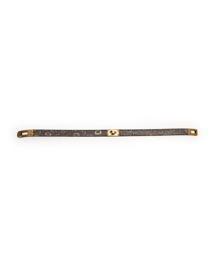 LIZARD KELLY DOUBLE TOUR BRACELET OMBRE SIZE S