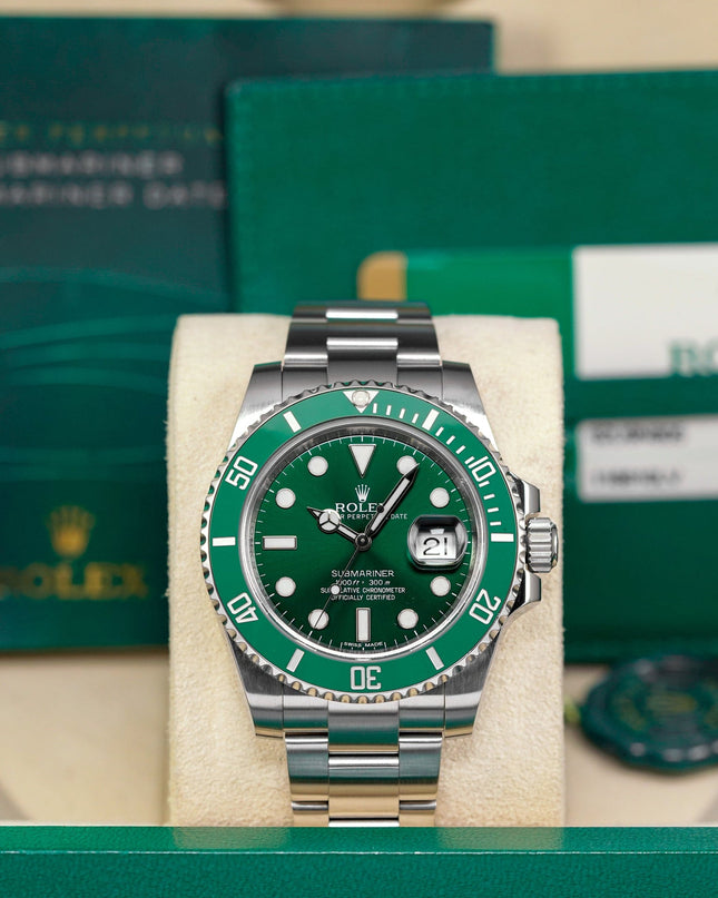 SUBMARINER DATE 40MM 'HULK' (2015)